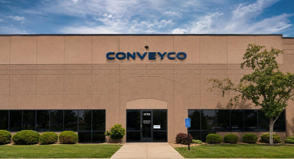 Conveyco's office building in Burnsville, Minnesota